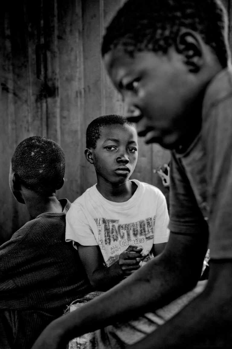 Martin SteffenGhana, Accra, Elektromuelldeponie Kinder, Portrait, Muelldeponie Afrika, 2011