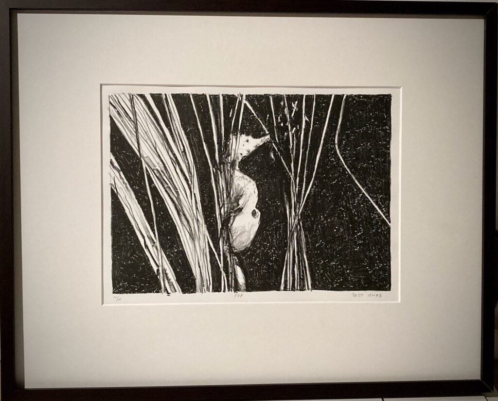 Aline Schwibbe, 'POP' 2024, Lithografie Aufl. von 15 Ex.